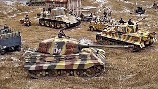 Fantastic RC Tanks Trucks Cars WW2 Wehrmacht Bundeswehr US Army Tiger StuG Leopard Sherman over 2 h [upl. by Oirogerg]