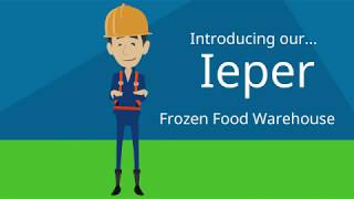 IntroducingIeper Lineage Logistics frozen food warehouse [upl. by Adnaloj986]