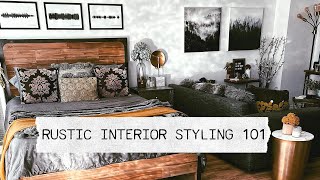 Rustic Interior Style 101 How to Get the Rustic Look in Your Apartment [upl. by Courtenay969]