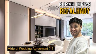 HOUSE TOUR RUMAH REFAL HADY  ADA PINTU RAHASIA MIRIP di WEDDING AGREEMENT [upl. by Ahsimed946]