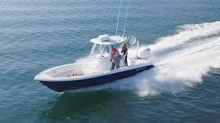 FullLength Boat Review Everglades 243cc [upl. by Nnylatsyrc]