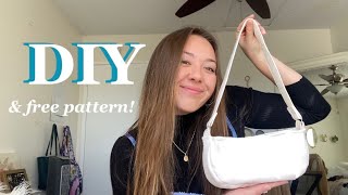 DIY Baguette Bag  BeginnerFriendly Sewing Tutorial [upl. by Aratihc]