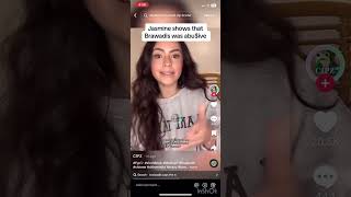 Jasmine exposing Brawadis for abusing her pt1 blood [upl. by Theurich]