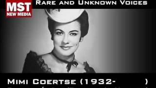 Part III Rare and unknown voices  MIMI COERTSE [upl. by Cassella945]