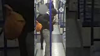 Man jailed for knife attack on London tube [upl. by Avril]