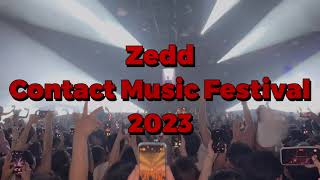 ZEDD  Contact Winter Music Festival 2023  Vancouver  4K60fps Live [upl. by Gney203]