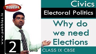 class 9 civics chapter 3  Electoral Politics  CBSE  NCERT [upl. by Bobker]