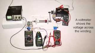 Motor Generator Experiment 2 eng [upl. by Poree]