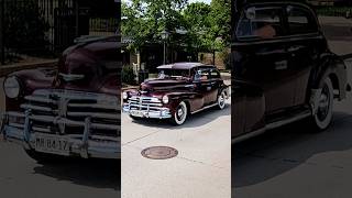 1948 Chevrolet Fleetmaster Drive By Engine Sound Motor Muster Greenfield Village 2024 [upl. by Nahtnahoj]