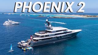 €12495 Million Phoenix 2 Superyacht Luxury on Sale Owned by a Polish Billionaire [upl. by Katalin]