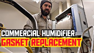 Commerical Humidifier Gasket Replacement  Neptronic [upl. by Raycher]