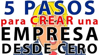 Como Crear una Empresa desde Cero Paso a Paso 1 por Alexander Villegas [upl. by Atiuqad]