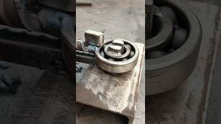 creative idea making a metal ring bending tool for concrete columns [upl. by Etnuahs]