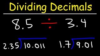 Dividing Decimals  Not So Easy [upl. by Enella119]