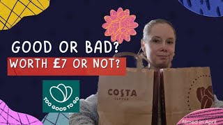 What do you think 2 Costa surprise bags costa toogoodtogo tgtg surprisebag magicbag [upl. by Auqinet]