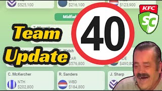 Team Update  40 Trades Discussion  SuperCoach 2024 [upl. by Shelman]