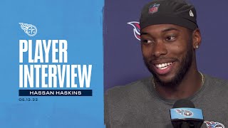 I Just Want to Show the Coaches What I Can Do  Hassan Haskins Player Interview [upl. by Shererd542]