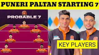 Puneri Paltan Starting 7  Pro Kabaddi Season 11 Puneri Paltan Starting 7  Pro Kabaddi Season 11 [upl. by Adliwa]