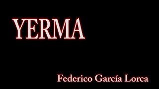 Yerma Federico García Lorca Dirigida por Rocío Marín Teatro La Puerta Estrecha 2017 [upl. by Satterfield]