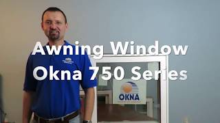 Awning Window Okna 750 Series [upl. by Eenaej414]