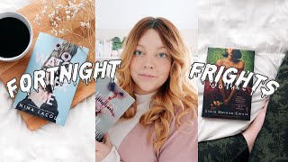 VLOG  Fortnight Frights Readathon week one [upl. by Weixel]