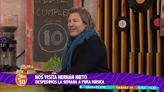 Hernán Nieto en Canal 10 [upl. by Icyaj546]