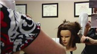 Hair Styling Ideas  How to Style an Angled Bob [upl. by Holbrook243]