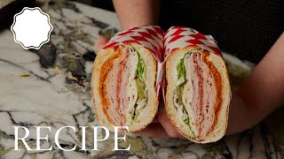 How To Make a New YorkStyle Hoagie With Sauls Sandwiches [upl. by Parke425]