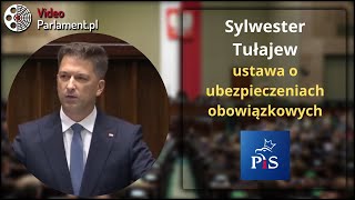 Sylwester Tułajew  ustawa o ubezpieczeniach obowiązkowych [upl. by Hayarahs956]