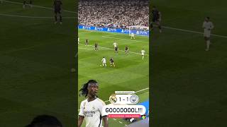 Camavinga Goal Vs Man City realmadrid [upl. by Vally]