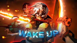 4K Tengen VS Gyutaro🔥 WAKE UP EditAMV [upl. by Thormora]