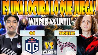 OG VS TEAM TICKLES BO3GAME 1FINALWISPER CEB BZM VS LORENOFDREAMLEAGUE S22WEU CLOSED QUALIFIER [upl. by Pollyanna]