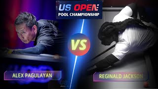 ALEX PAGULAYAN VS REGINALD JACKSON  2024 US OPEN POOL CHAMPIONSHIP billiards nineball 9ballpool [upl. by Leverick]