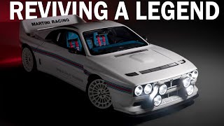 Reviving Rally Racings Iconic Lancia 037 with the Kimera Martini 7 [upl. by Shepherd]