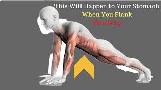 This Will Happen to Your Stomach When You Plank This Way  How to Do Planks to Flatten Stomach [upl. by Combes816]