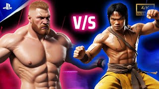 Tony Jaa vs Brock Lesnar UFC 5  Combat Mode [upl. by Gnuhc489]