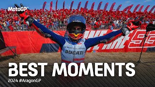 Best MotoGP™ Moments 🥇  2024 AragonGP 🏁 [upl. by Beale48]