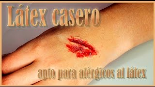 Como hacer látex casero Makeup FX 115  Silvia Quiros [upl. by Eiffub]