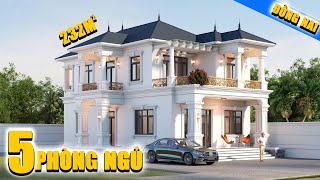 Mẫu nhà tận 230m2 5 Phòng ngủ siêu rộng rãi do MAXHOME thiết kế và thi công tại Đồng Nai  MH03518 [upl. by Ilario]