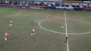 Steve McNulty showboating v Wrexham [upl. by Goodrow]