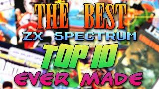 The BEST ZX Spectrum Games Top 10 EVER MADE According to me [upl. by Royd]