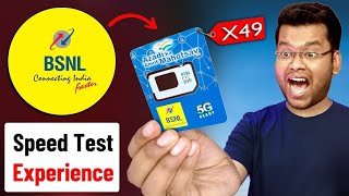 BSNL Sim Price PORT Speed Test Youtube Play Test amp Call Quality Test  BSNL Network Problem [upl. by Nymrak505]