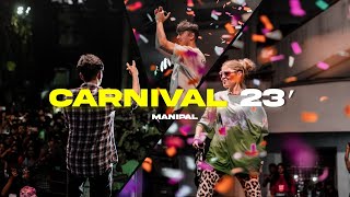 Hosted Carnival 23  MIT MANIPAL  College Event [upl. by Igor]