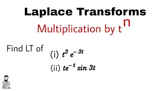 8 Laplace Transforms  Multiplication by tn  Problem5  Complete Concept [upl. by Datnow896]