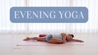 Evening Yoga  One Hour Yin — Entering The Space of Relaxation Stress Relief and Healing [upl. by Inek]