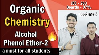 Alcohol Phenol and Ethers  Class 12 Organic Chemistry for Board Exam [upl. by Enihpad]