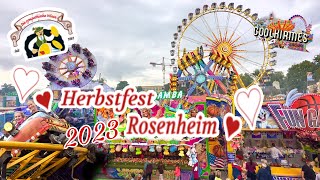 Sympathische Wiesn  Rosenheimer Herbstfest 2023  Impressionen   Clip by CoolKirmes [upl. by Essilevi673]