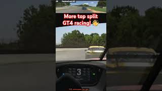 iRacing Top Split GT4 racing is always wild shorts [upl. by Ahsima]