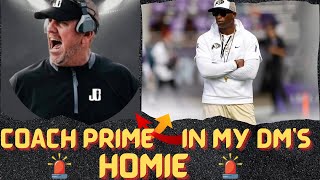 🚨COACH JB EXPOSED THE ULTIMATE HATER OF COACH PRIME EMBARRASSING DM [upl. by Marcus]