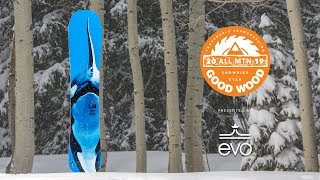 Lib Tech Travis Rice Orca Review Men’s AllMountain Winner – Good Wood Snowboard Test 20182019 [upl. by Annaierb]